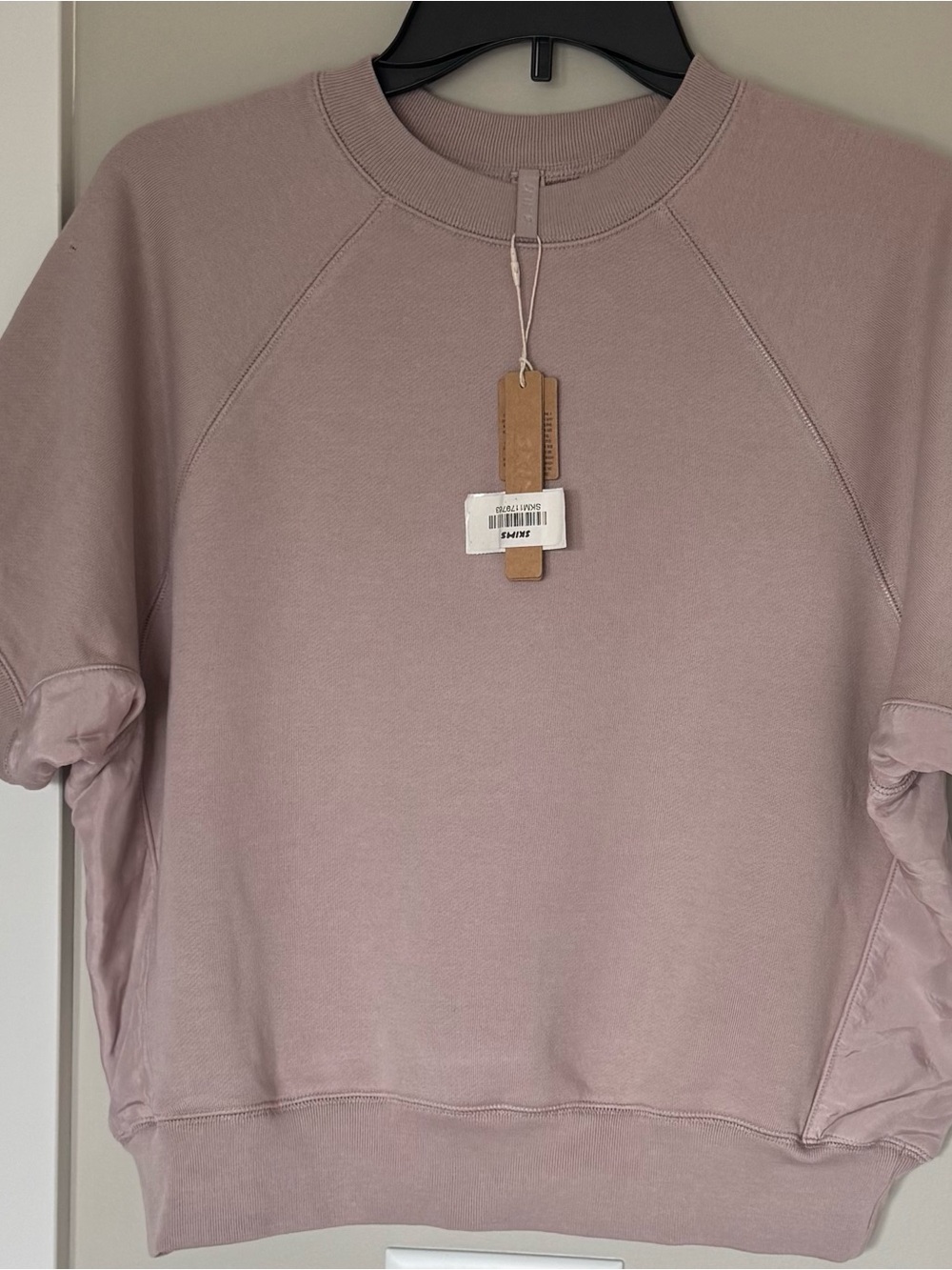 SKIMS Crewneck Sweatshirt in Fawn color size medium